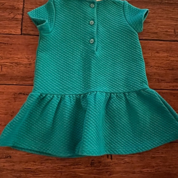 Janie & Jack preppy green school dress 12-18mo - Picture 3 of 3